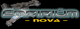 Logo Nova, 2�me partie en ligne du jeu de strat�gie spatiale Empirium